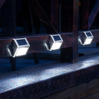 Thumbnail for Waterproof Deck Lights Stainless Steel and ABS Cool White, 6 Count