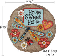 Thumbnail for Home Sweet Dragonfly Stepping Garden Stone