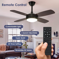 Thumbnail for Outdoor Ceiling Fans with Lights, Remote